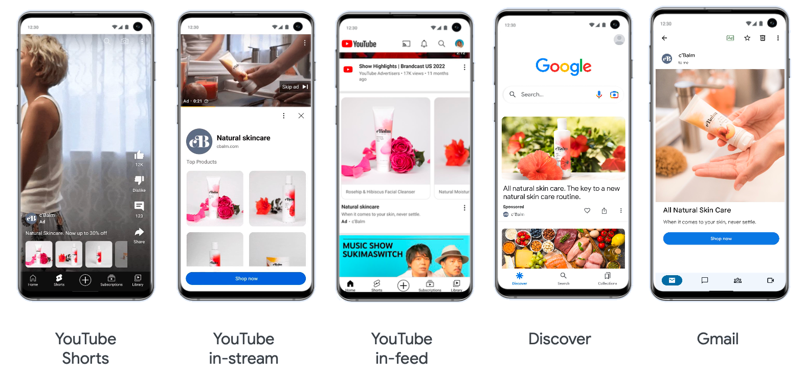 Formats Demand Gen YouTube